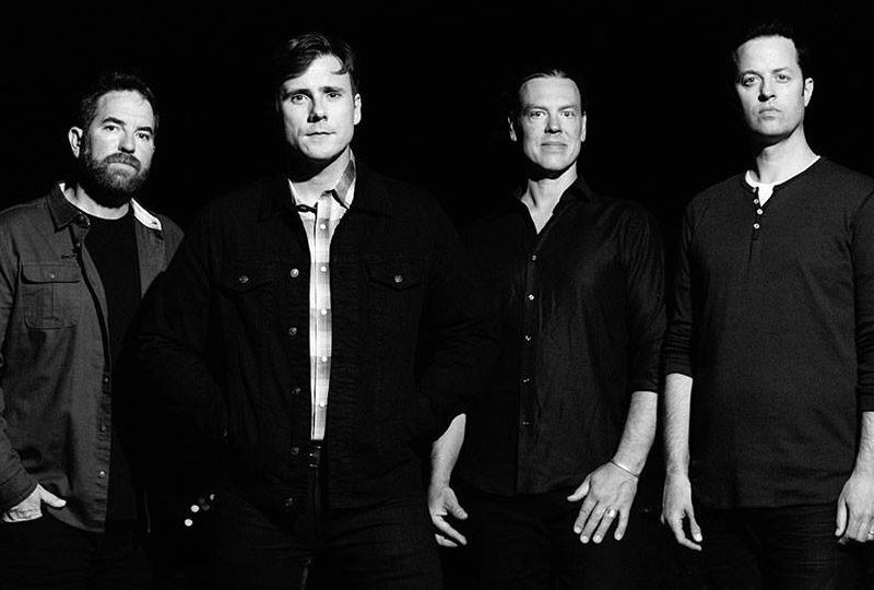 From left, Zach Lind, Jim Adkins, Rick Burch, and Tom Linton. Photo: Jimmy Eat World/Facebook
