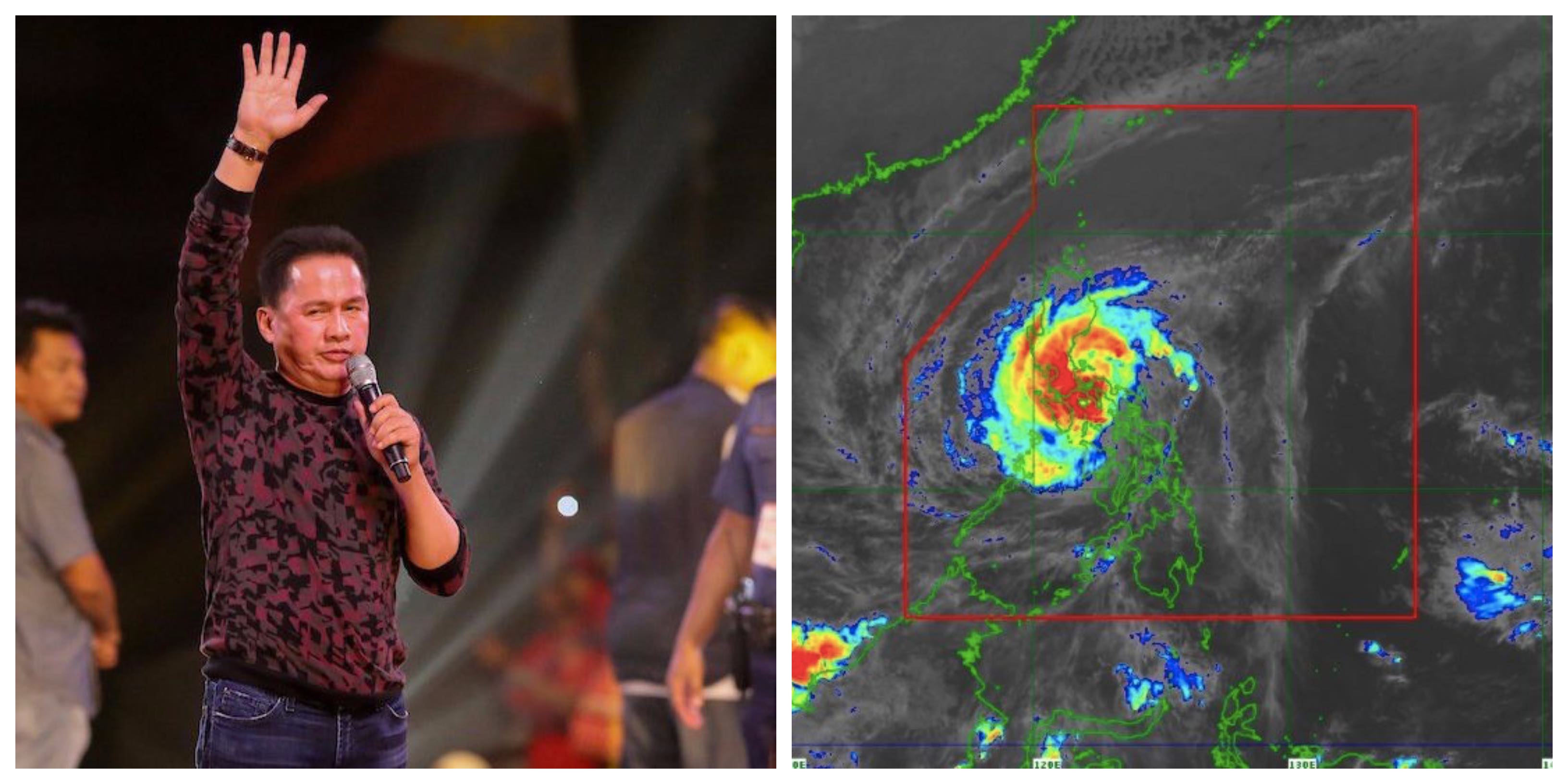 Pastor Apollo Quiboloy, <I></noscript>Photo: Fernando G. Sepe Jr., / ABS-CBN News</I>, Typhoon Kammuri, <Photo: PAGASA / Twitter </>