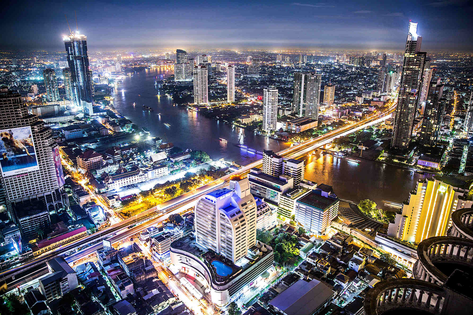 Bangkok at night. Photo: Braden Jarvis