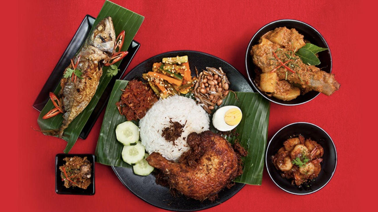 Malaysian-style nasi lemak. Photo: Uptown Malaysian Nasi Lemak’s website