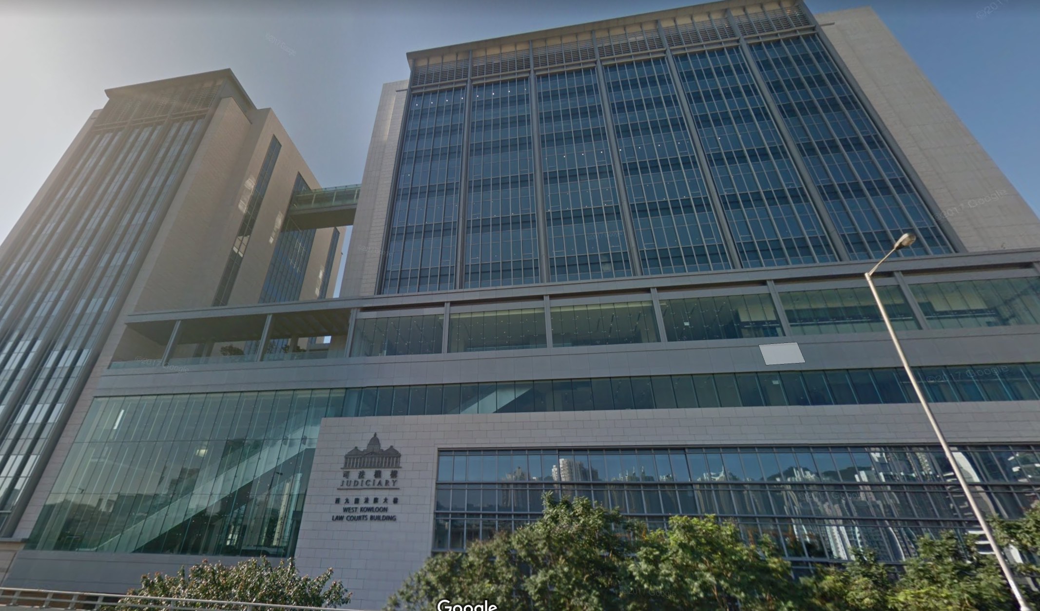 The West Kowloon Law Courts. Photo via Google Maps.