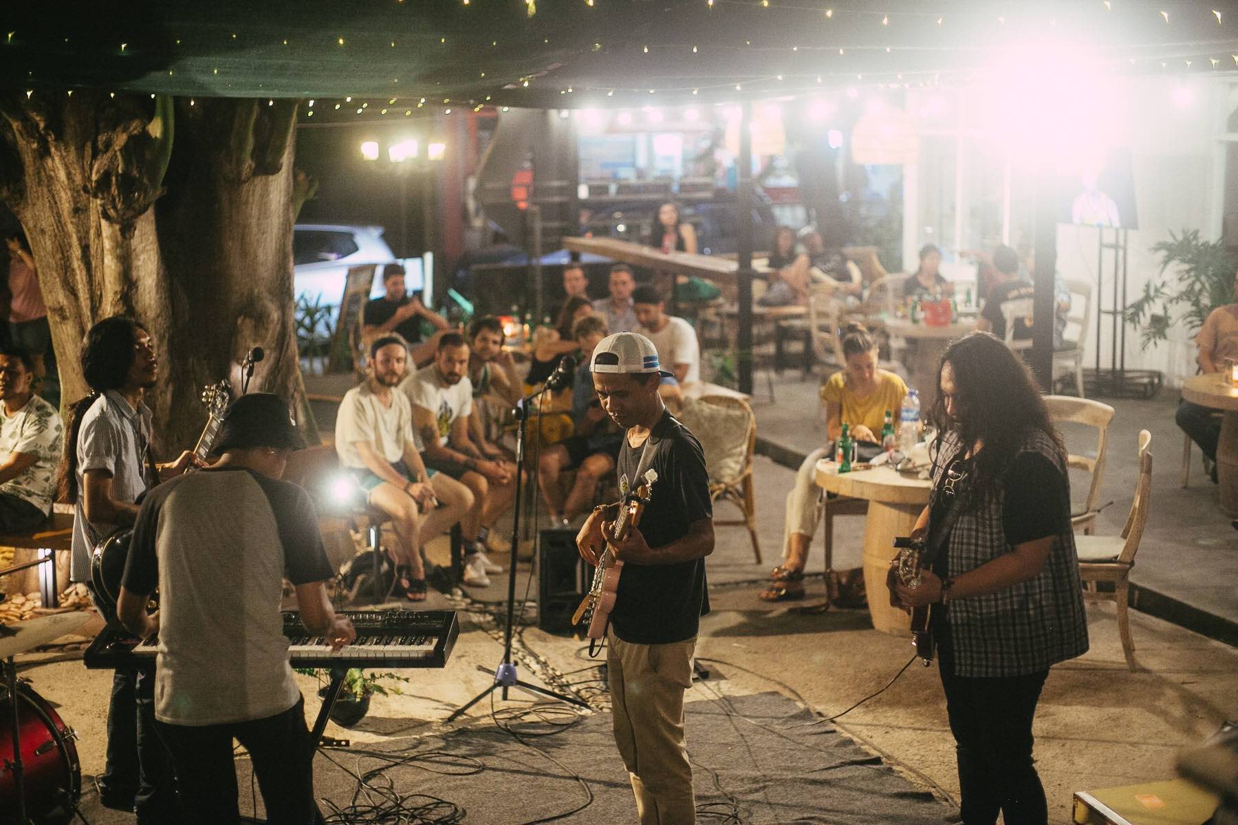 Photo of a music event at Rumah Sanur Creative Hub. Photo: Facebook / Rumah Sanur