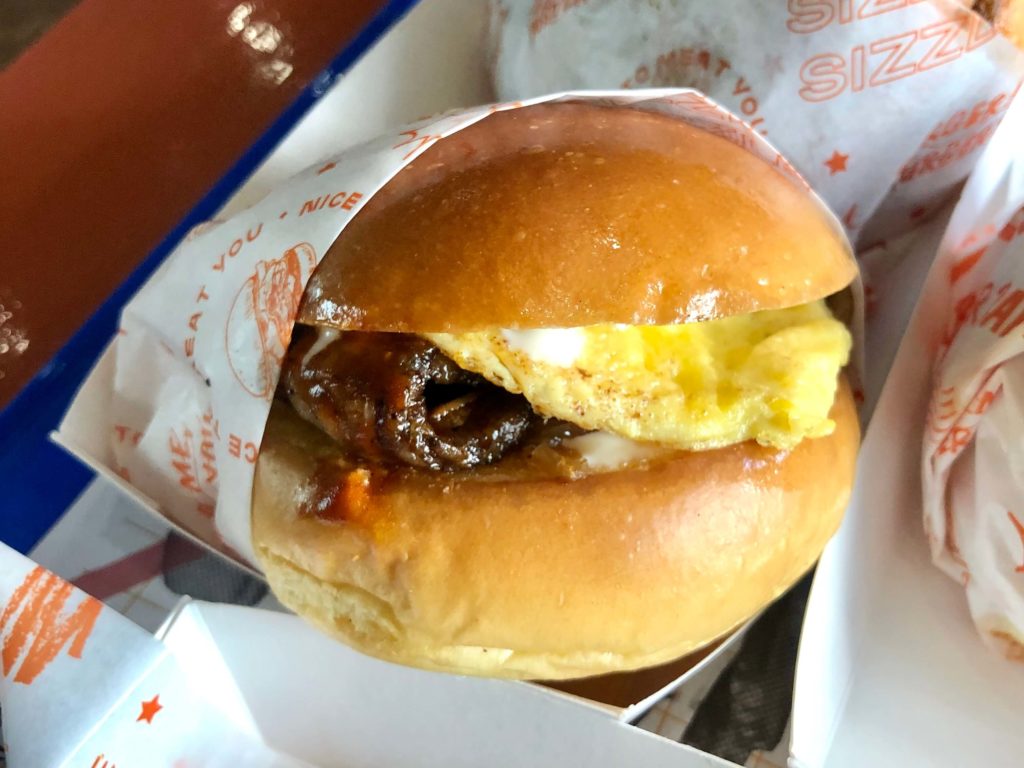 BURGERBAR'S Breakfast Burger. Photo by Nadia Vetta Hamid for Coconuts Media