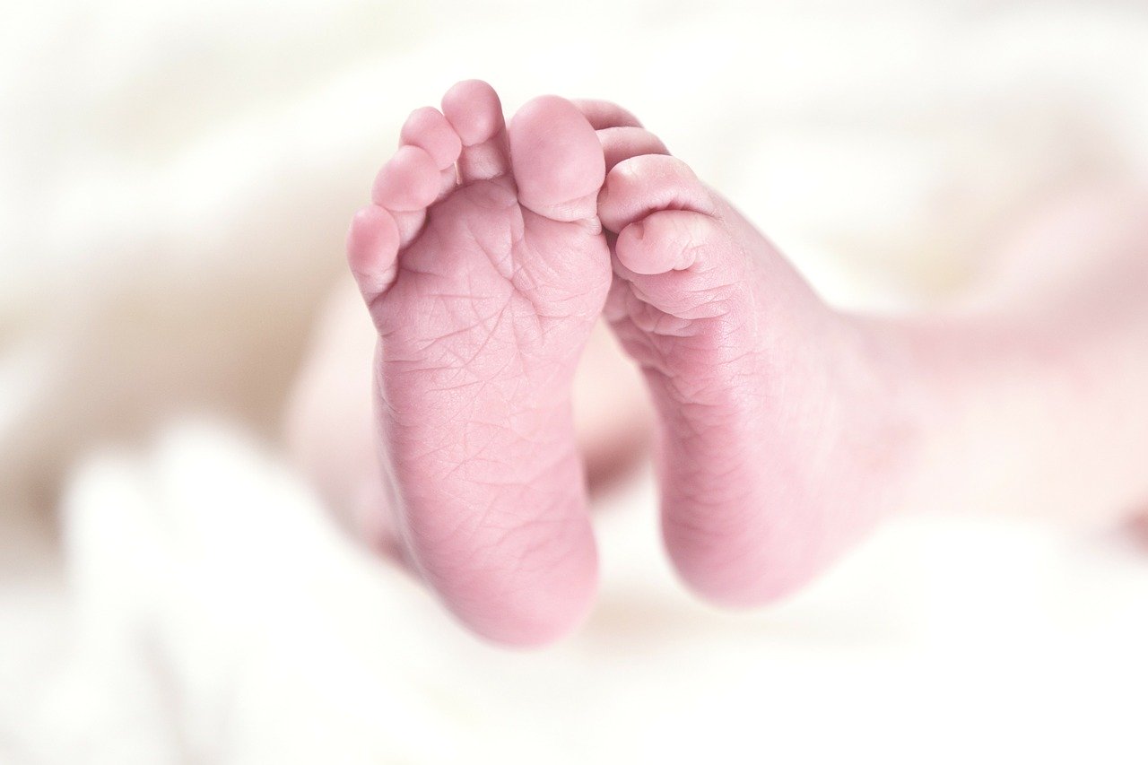 File photo of a baby’s feet. Photo: Rainer Majores