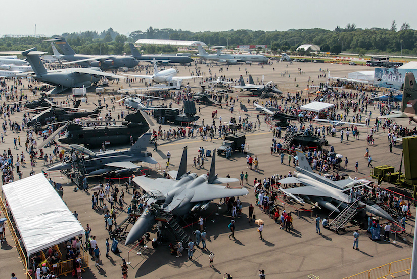 From private jets to fighter pilots, a large variety of planes will be on display. Photo: Official Singapore Airshow / Facebook