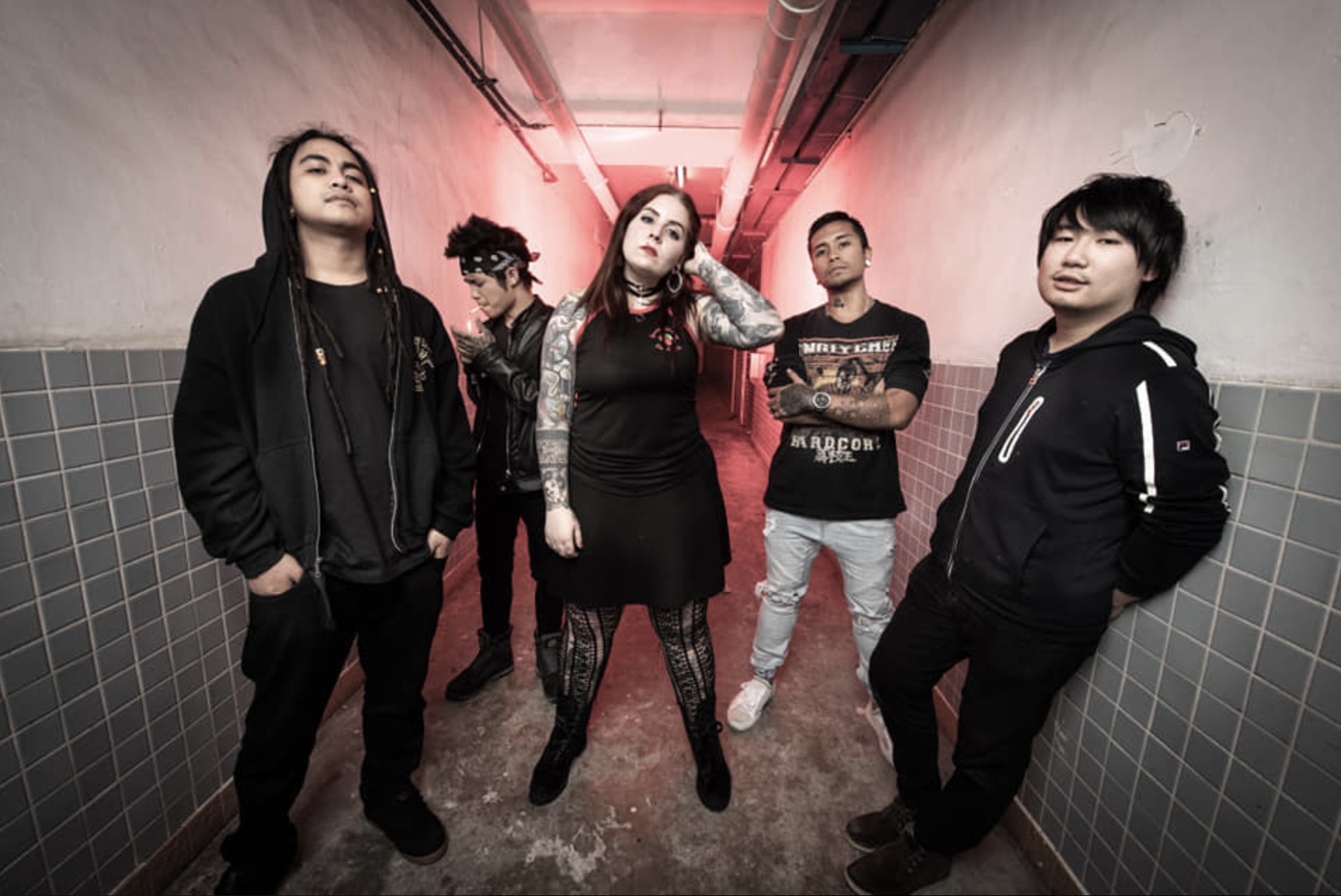 Hong Kong-based metal group ARKM will be performing at live house the Aftermath this weekend. Photo via Facebook/ARKM.