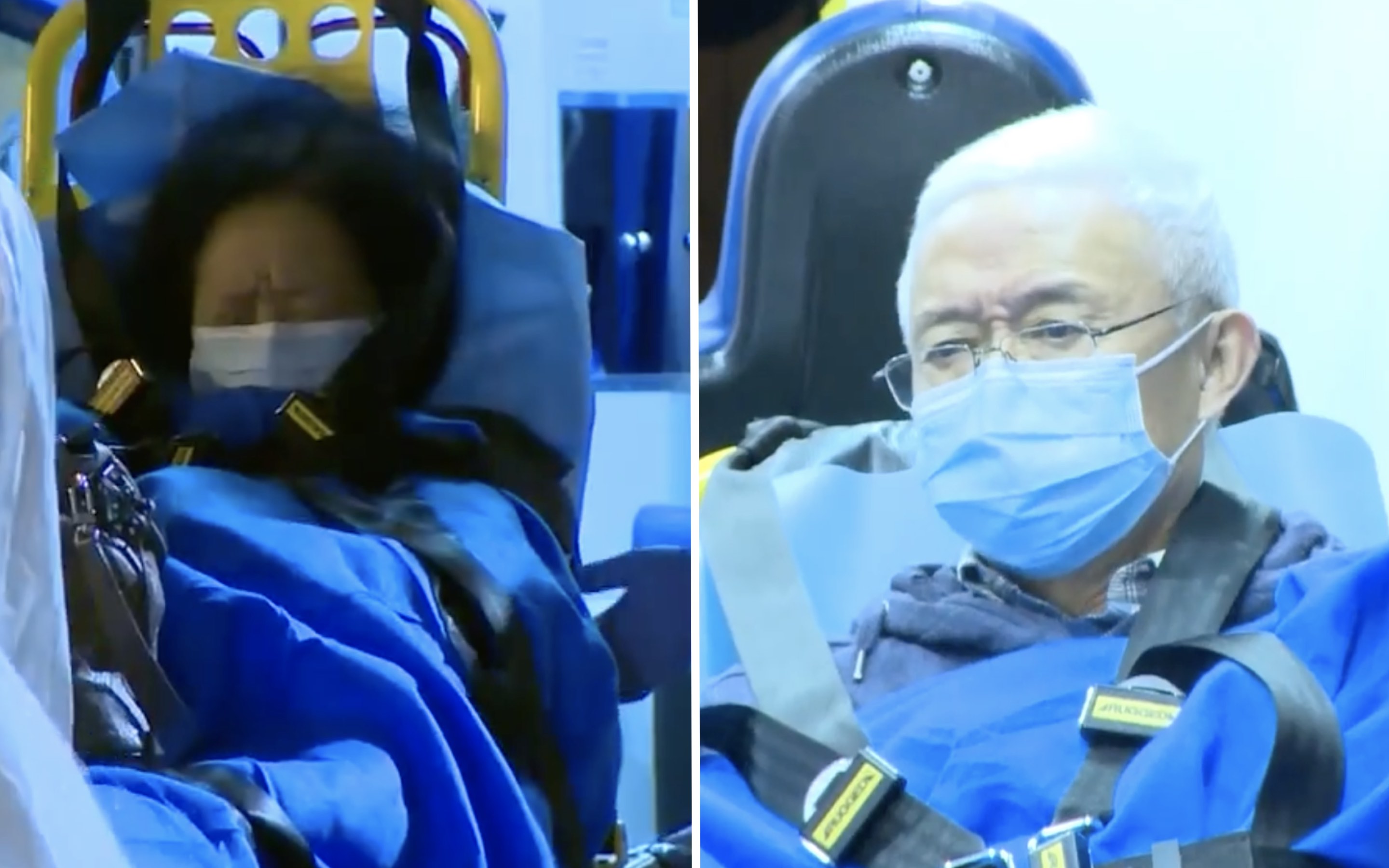 An elderly couple have become the next confirmed cases of the Wuhan coronavirus in Hong Kong, bringing the total number of confirmed cases in the city to 10. Screengrab via Facebook video/RTHK.