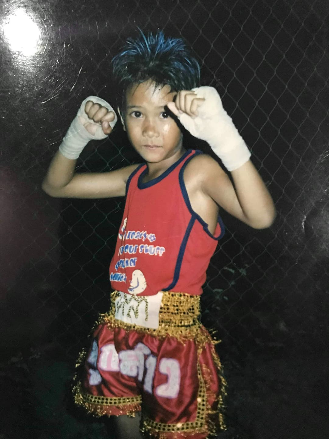 Loma, then 9, fought as ‘Nong Lha.’ Photo: Loma Lookboonmee / Courtesy