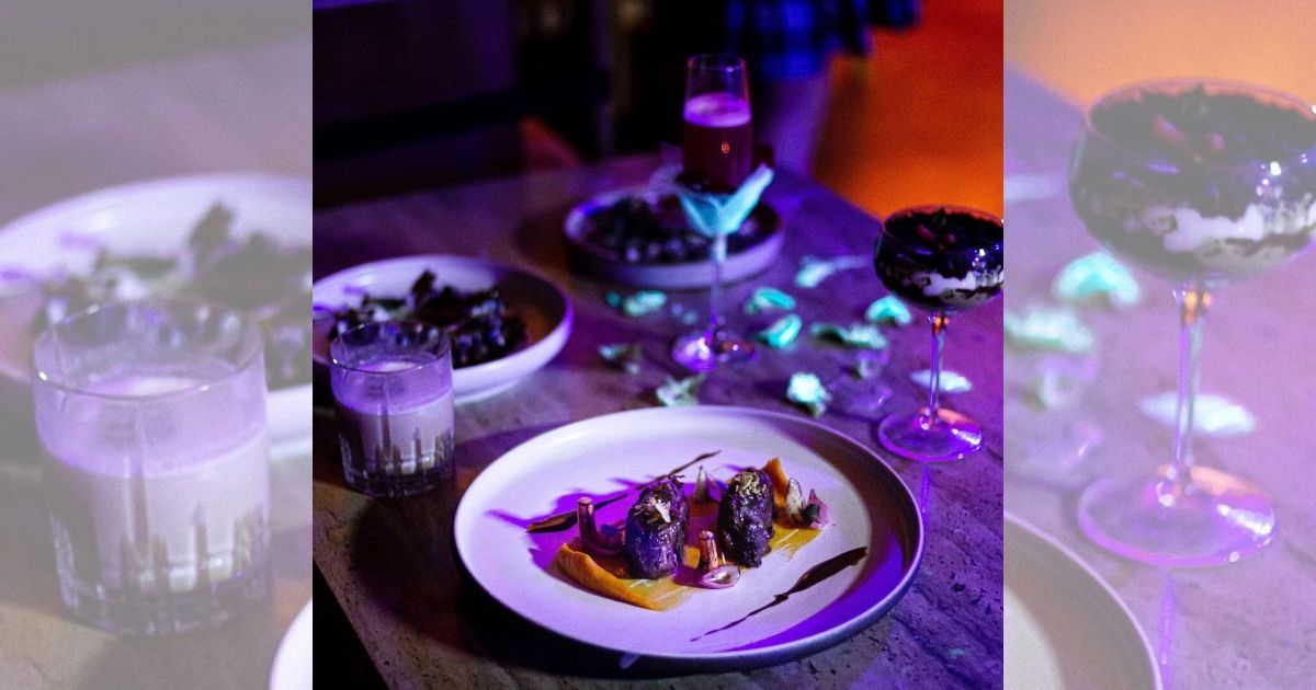 Kilo Lounge Jakarta will hold a glow in the dark dining experience on Valentine’s Day. Photo: Instagram/@kiloloungejkt