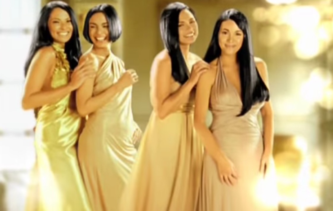 A Pantene commercial from the late 2000s featuring top Filipina actresses sporting straight hair remains the blueprint for most TV shampoo ads today. Screenshot from Pantene