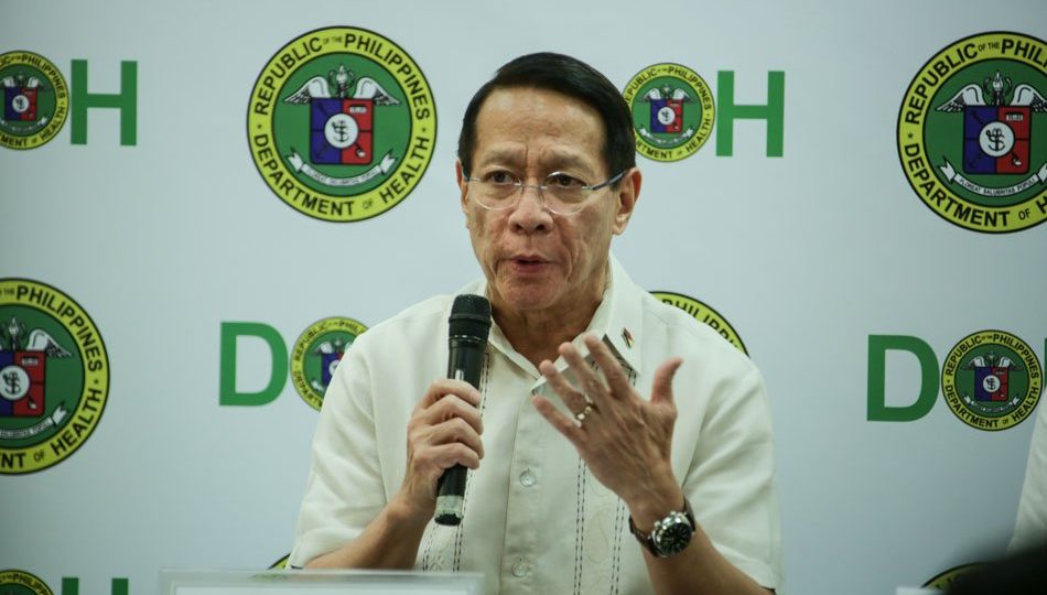 Health Secretary Francisco Duque. Photo: ABS-CBN News