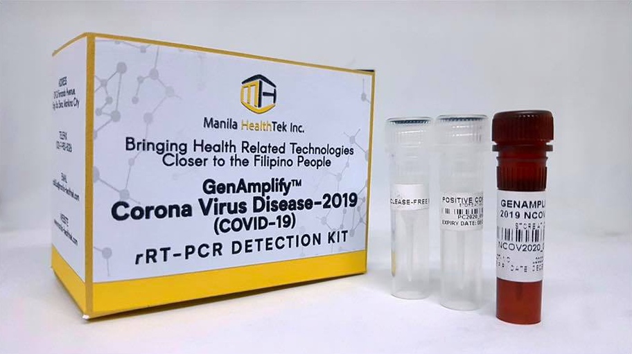 The DOST-funded, U.P.-made COVID-19 test kits <i></noscript>Photo: Department of Science and Technology / FB</i>