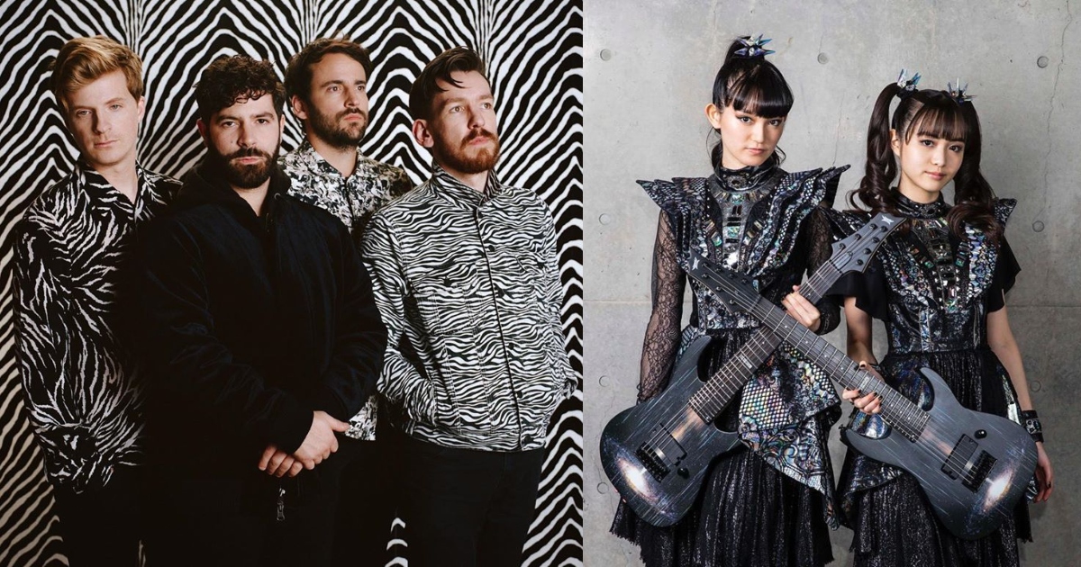 The Jakarta Government has suspended the issuance of permit for three concerts with international headliners scheduled in March, including Foals and Babymetal, as a precautionary measure toward the novel coronavirus outbreak after the first two cases on Indonesian soil were confirmed on Monday. Photo: Instagram/@foals & @aknowles, @babymetal_official