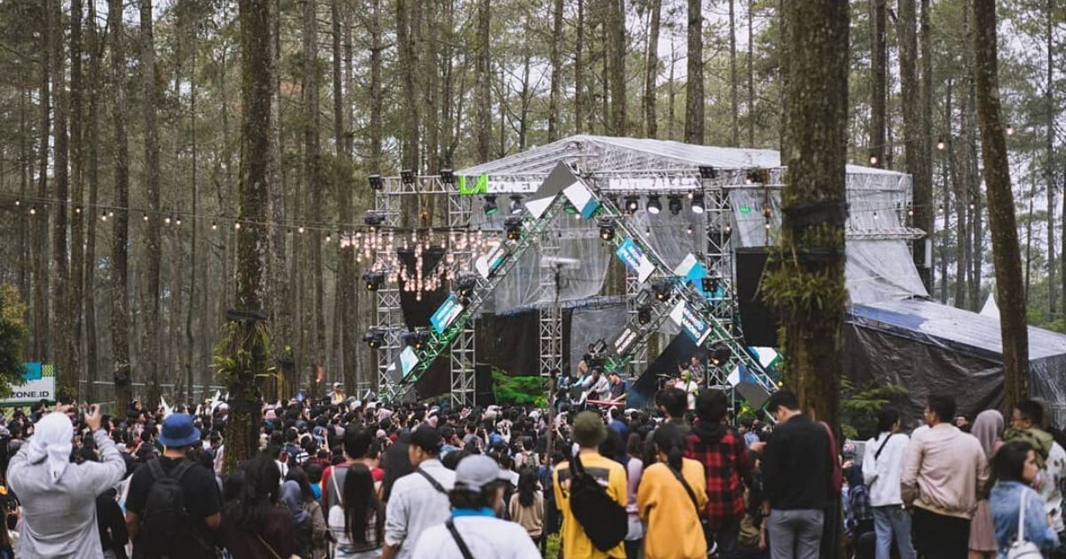 LaLaLa Festival 2020, which was slated to be held on April 18-19 at Orchid Forest Cikole in Lembang, West Java,  being the latest music festival to have been canceled due to the COVID-19 pandemic. Photo: Instagram/@lalala.fest