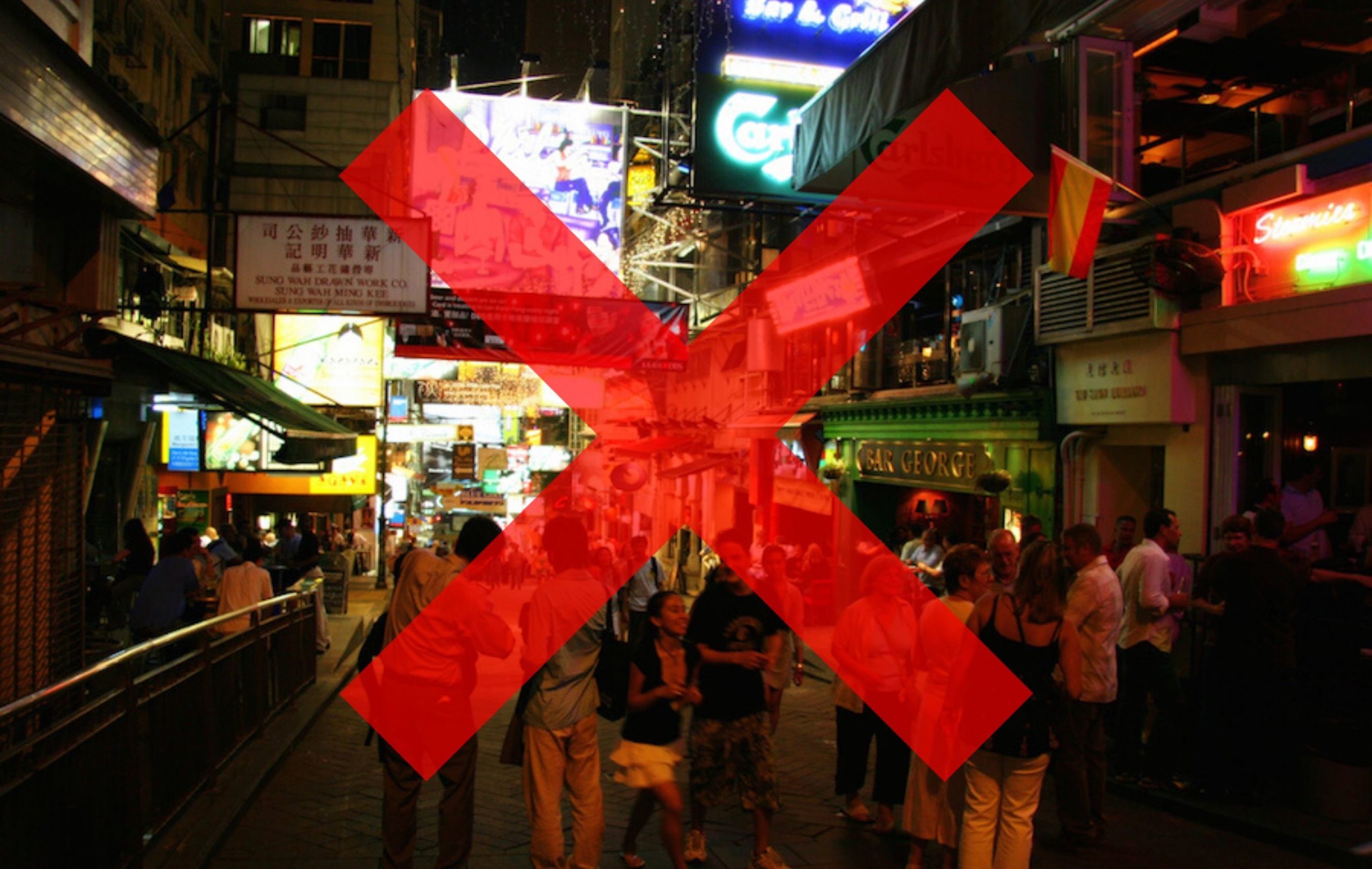 The popular Hong Kong nightlife hub Lan Kwai Fong has been linked to 17 coronavirus cases so far.