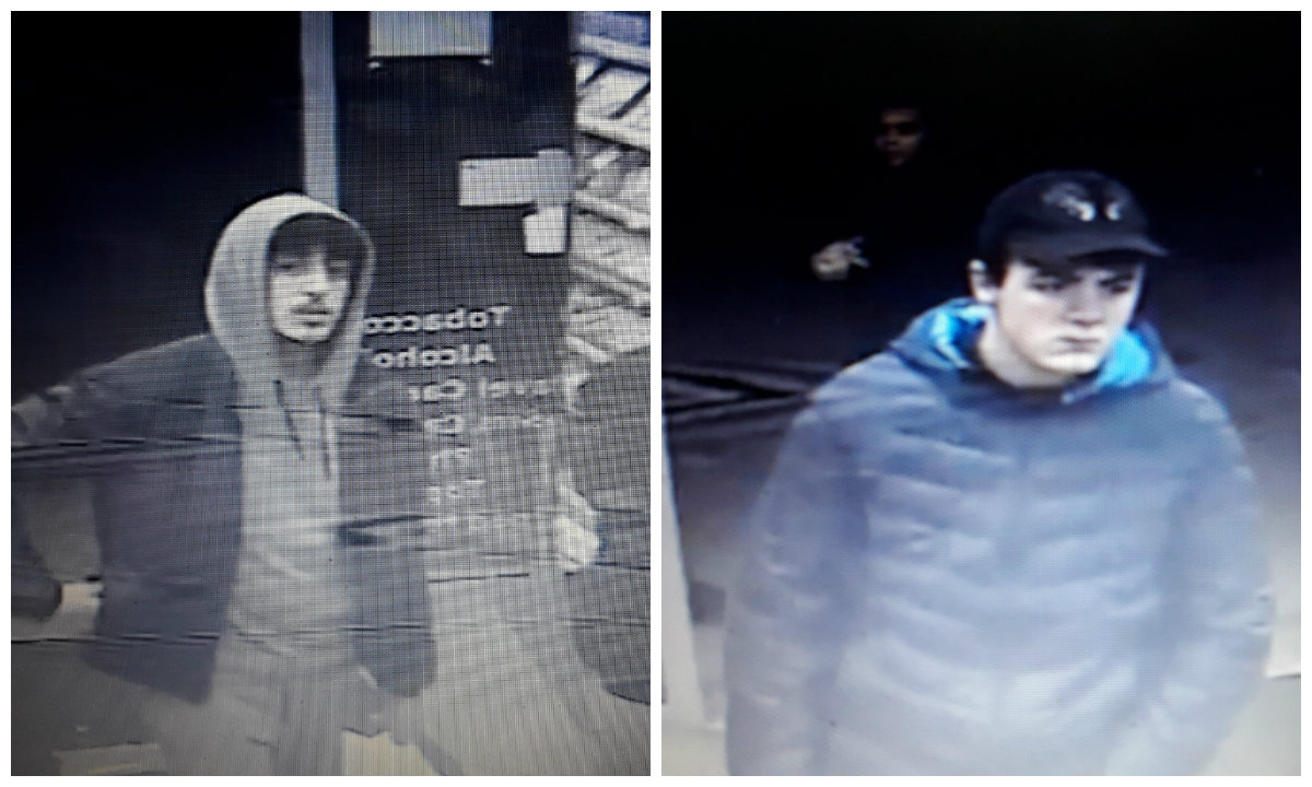 Two of the four men whose images have been released by the UK police: Photos: Metropolitan Police