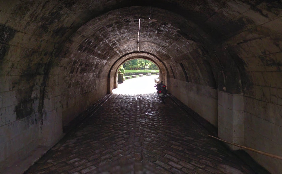 Tunnel at Puerta Real <i>Photo: Intramuros Administration</i>