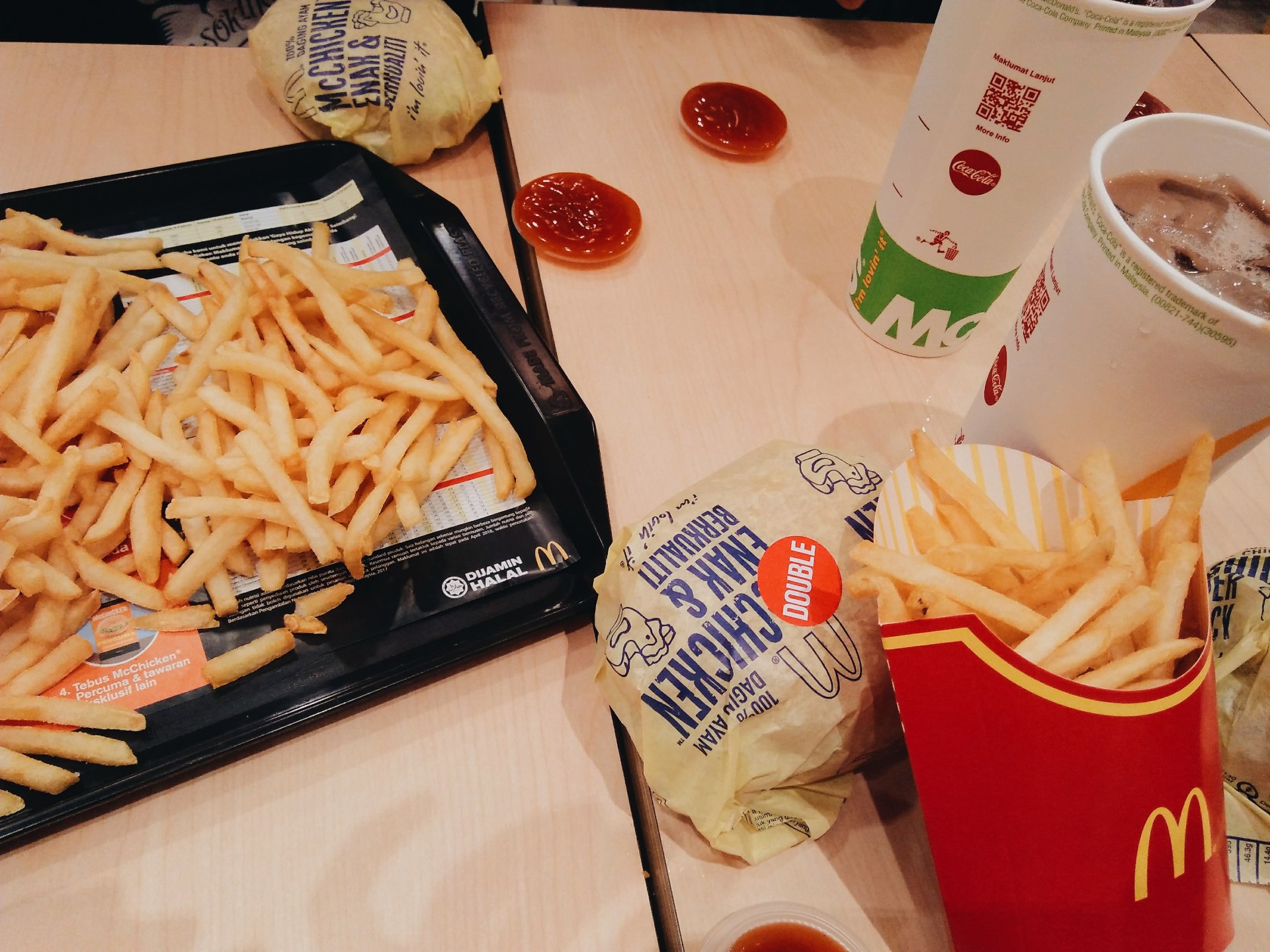A McDonald’s meal. Image: Sepet

