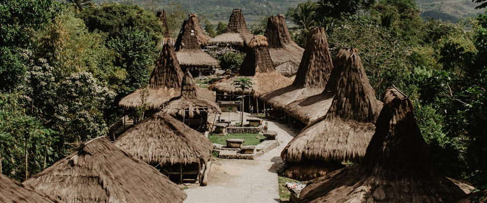 Praijing Village in West Sumba regency. Photo: East Nusa Tenggara provincial government.