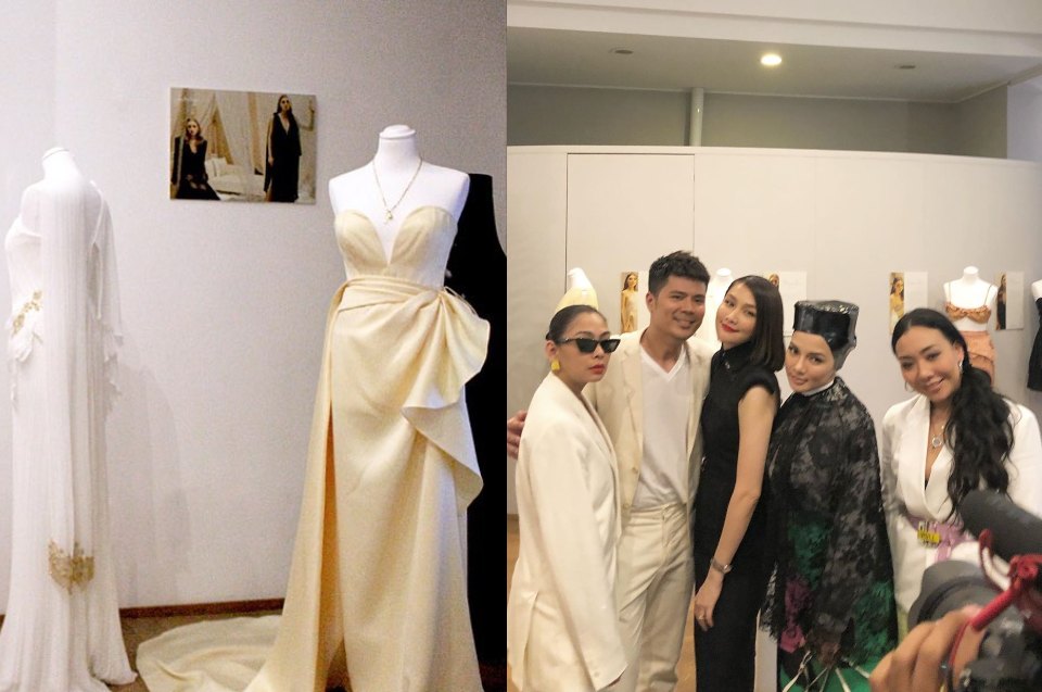 Alia Bastamam showcases her collection at Milan Fashion Week. Photo: Instagram @aliabastamamkl