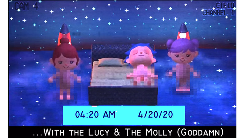 Spoiler: Neither Lucy nor Molly are actually ladies in this scene from artist Way’s ‘Blissful Confusion’ video. 