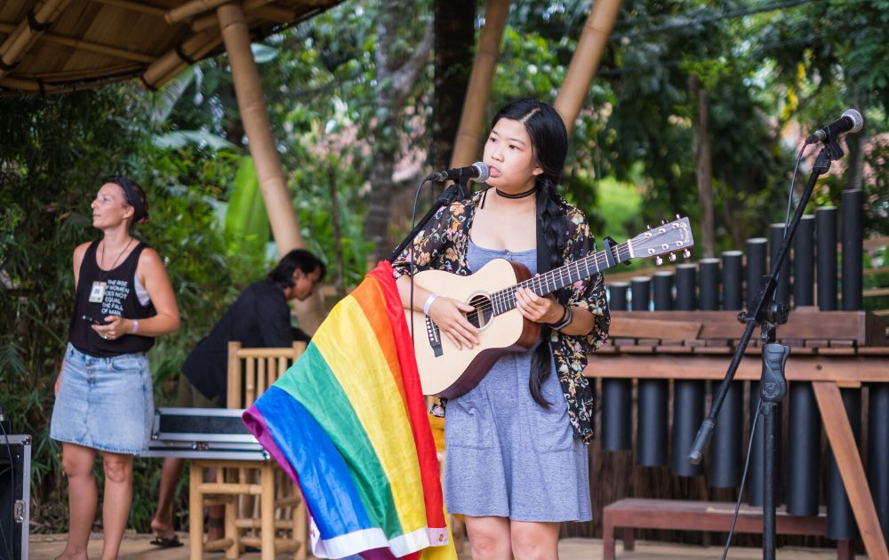 Kai Mata is a 22-year-old singer and songwriter from Indonesia. Photo courtesy of Kai Mata. 