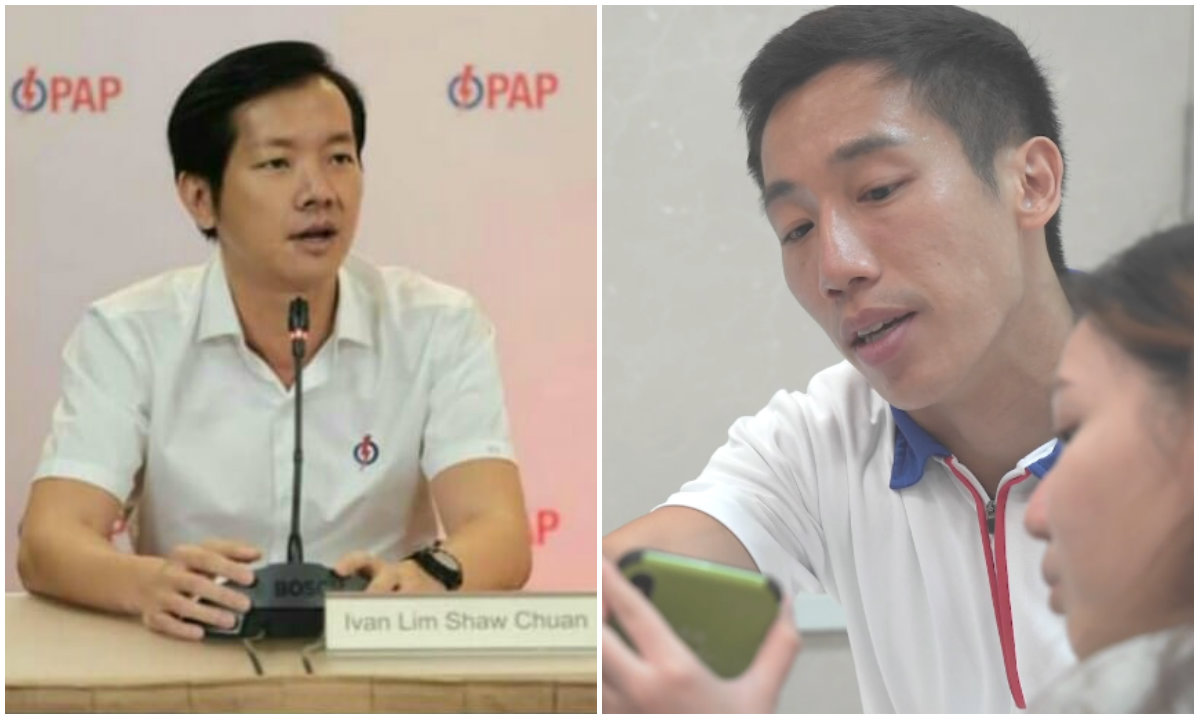 Former PAP candidate Ivan Lim, at left, was replaced by Xie Yao Quan, at right. Photos: PAP, Xie Yao Quan/ Facebook