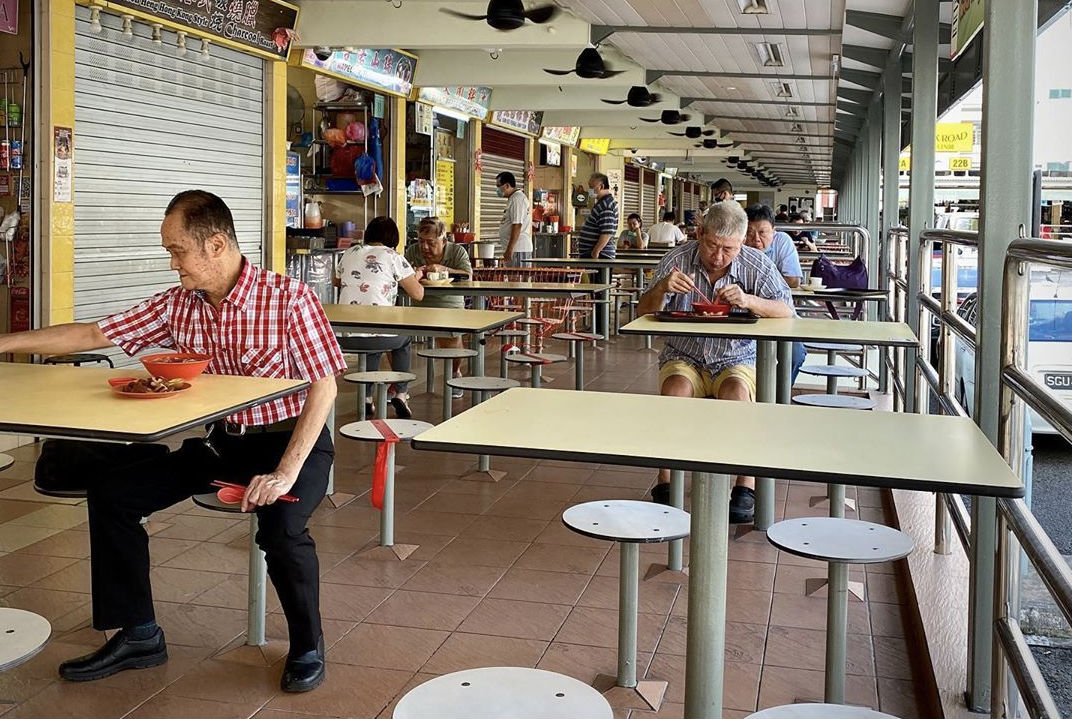 People dine at Havelock Road Cooked Food Center. Photo: Gregory Leow/Instagram