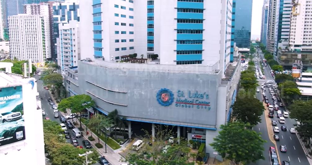 St. Luke’s Medical Center in Taguig City. Screenshot from St. Lukes’ video