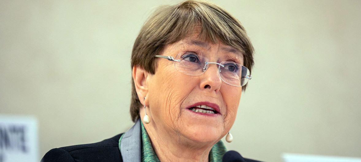 UN High Commissioner for Human Rights Michelle Bachelet. Photo: United Nations/Antoine Tardy