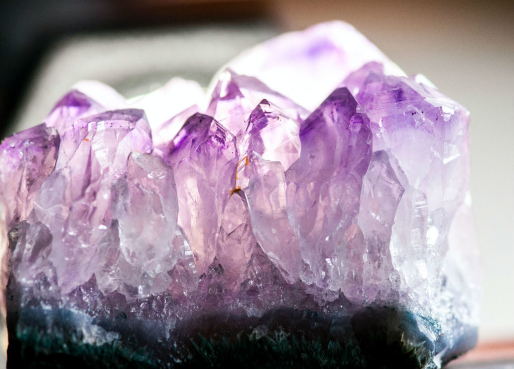 Amethyst crystal. Photo: Ilze Lucero
