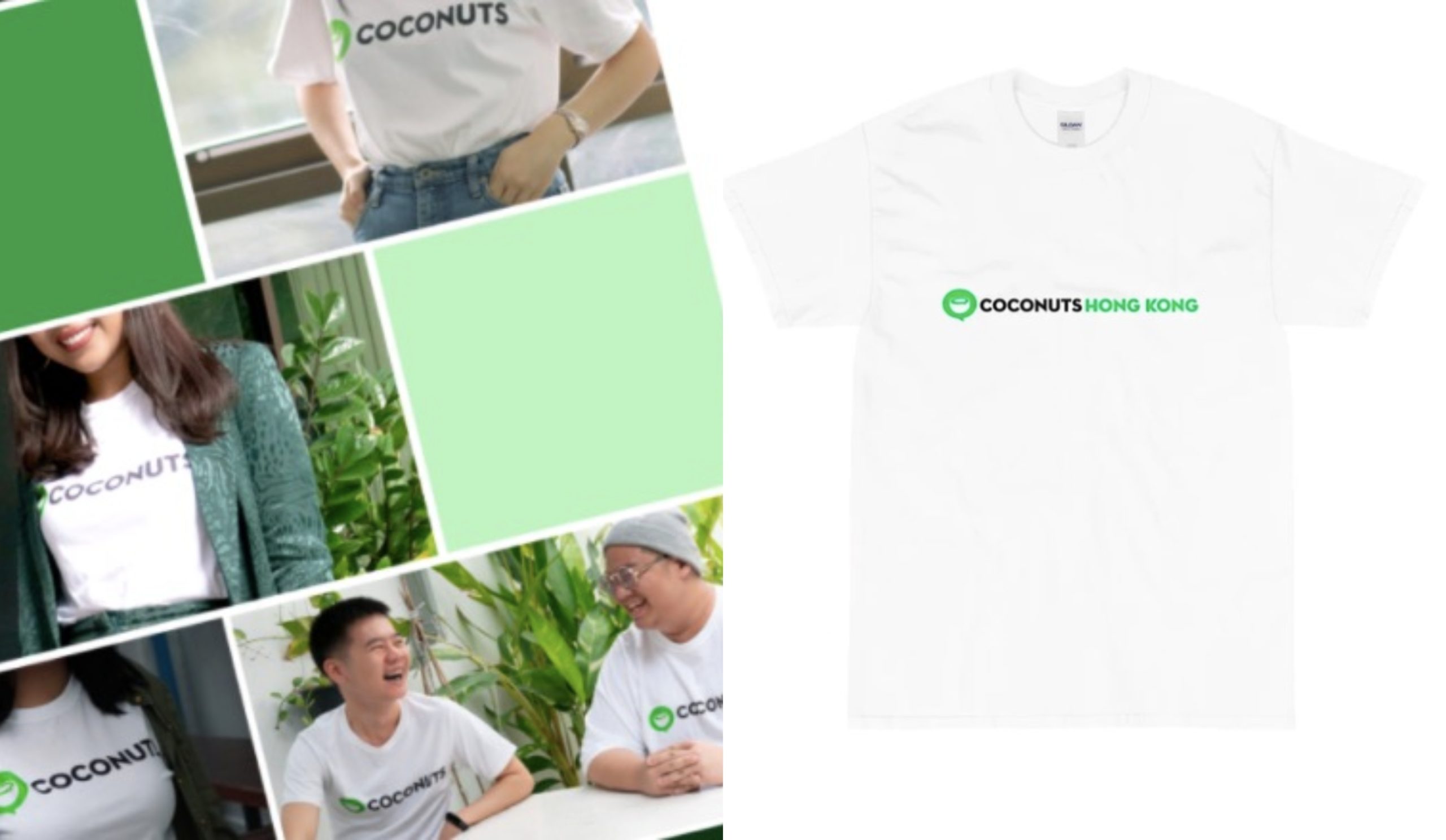 Rep your city with the Coconuts Hong Kong tee!