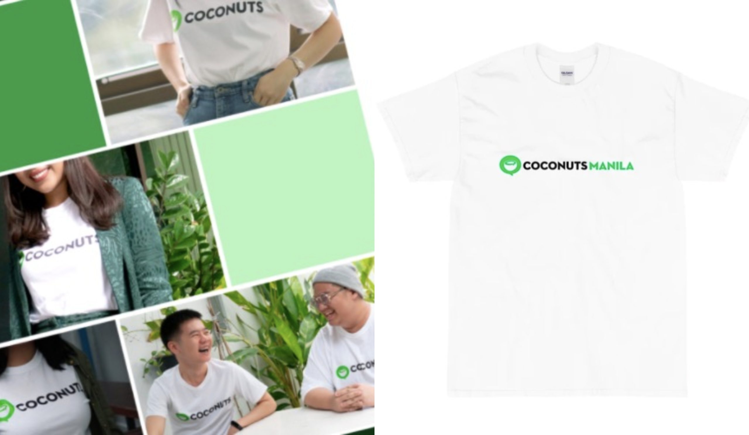 Rep your city with the Coconuts Manila tee!