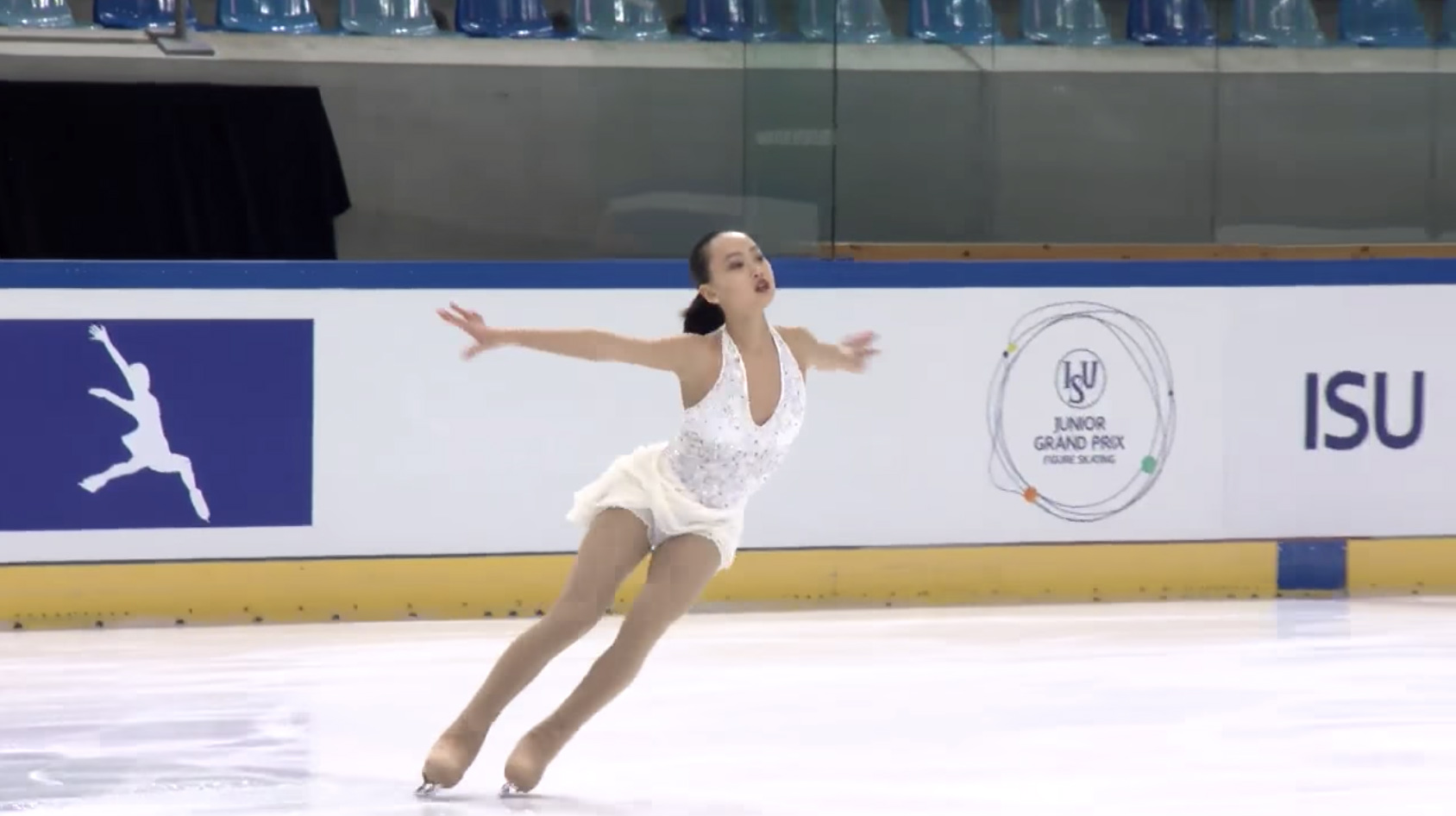 Jessica Shuran Yu at the 2016 ISU Junior Grand Prix. Image: ISU Junior Grand Prix/YouTube