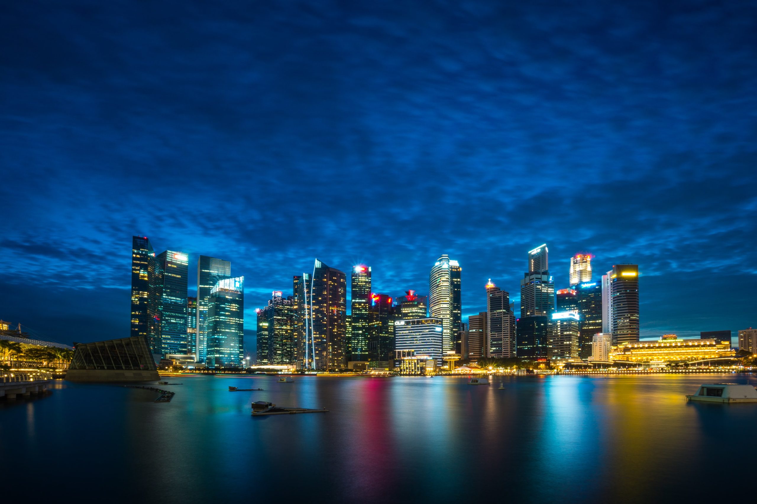 The skyline of Singapore’s financial hub. Image: Mike Enerio
