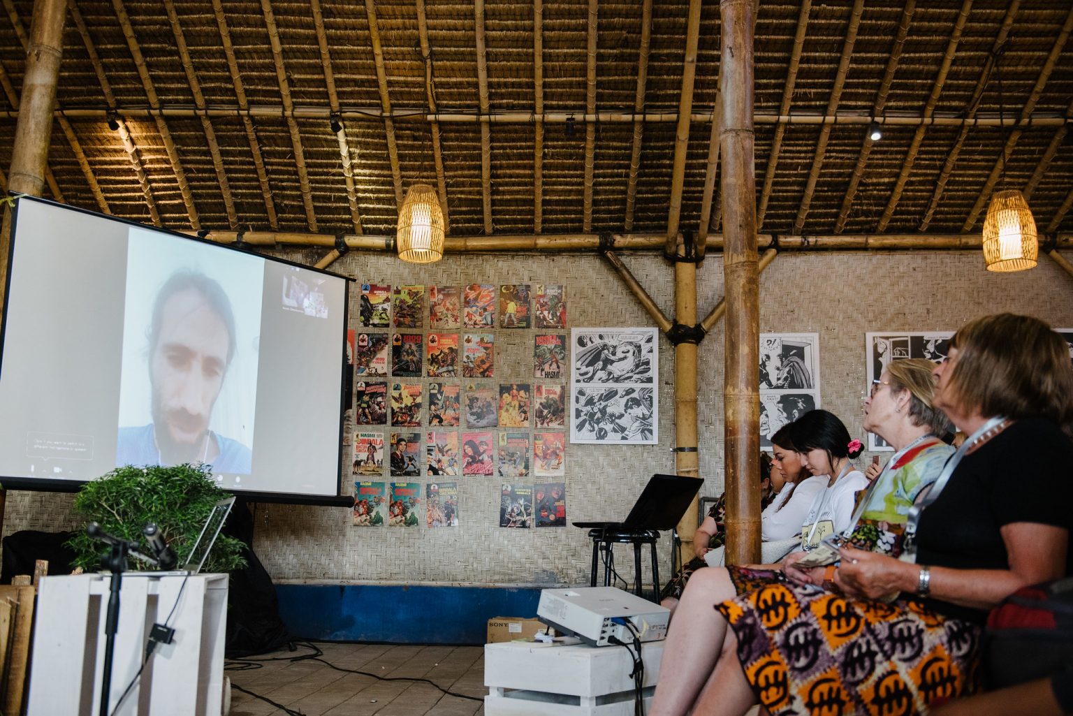 A scene from one of the sessions at the Ubud Writers & Readers Festival last year. Photo: UWRF