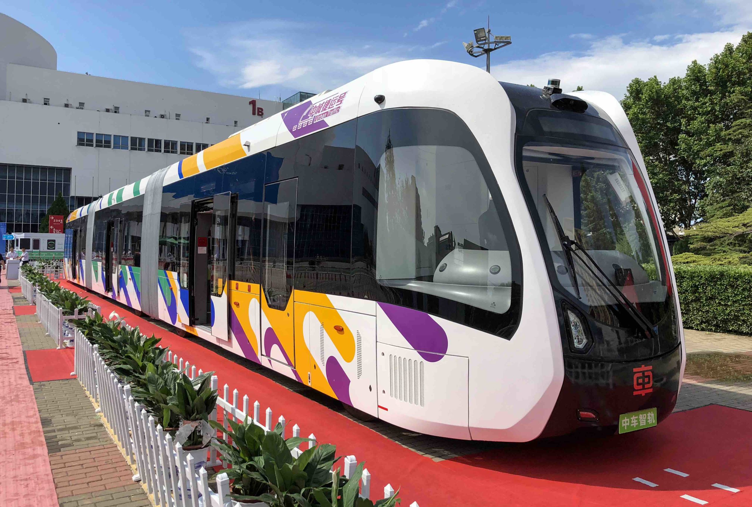 Photo of an autonomous Rail Rapid Transit (ART) developed by the CRRC Zhuzhou Institute. Photo: Wikimedia Commons