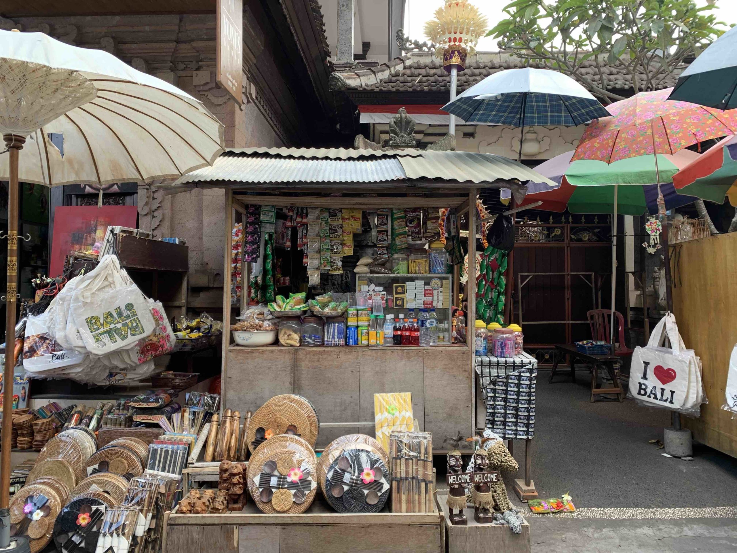 File photo of a stall in Ubud Market. Photo: Coconuts Bali