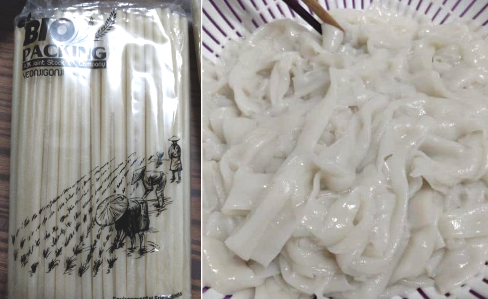 An experimental cook decided to boil a pack of edible drinking straws. Photo via Facebook/Day Day Explode