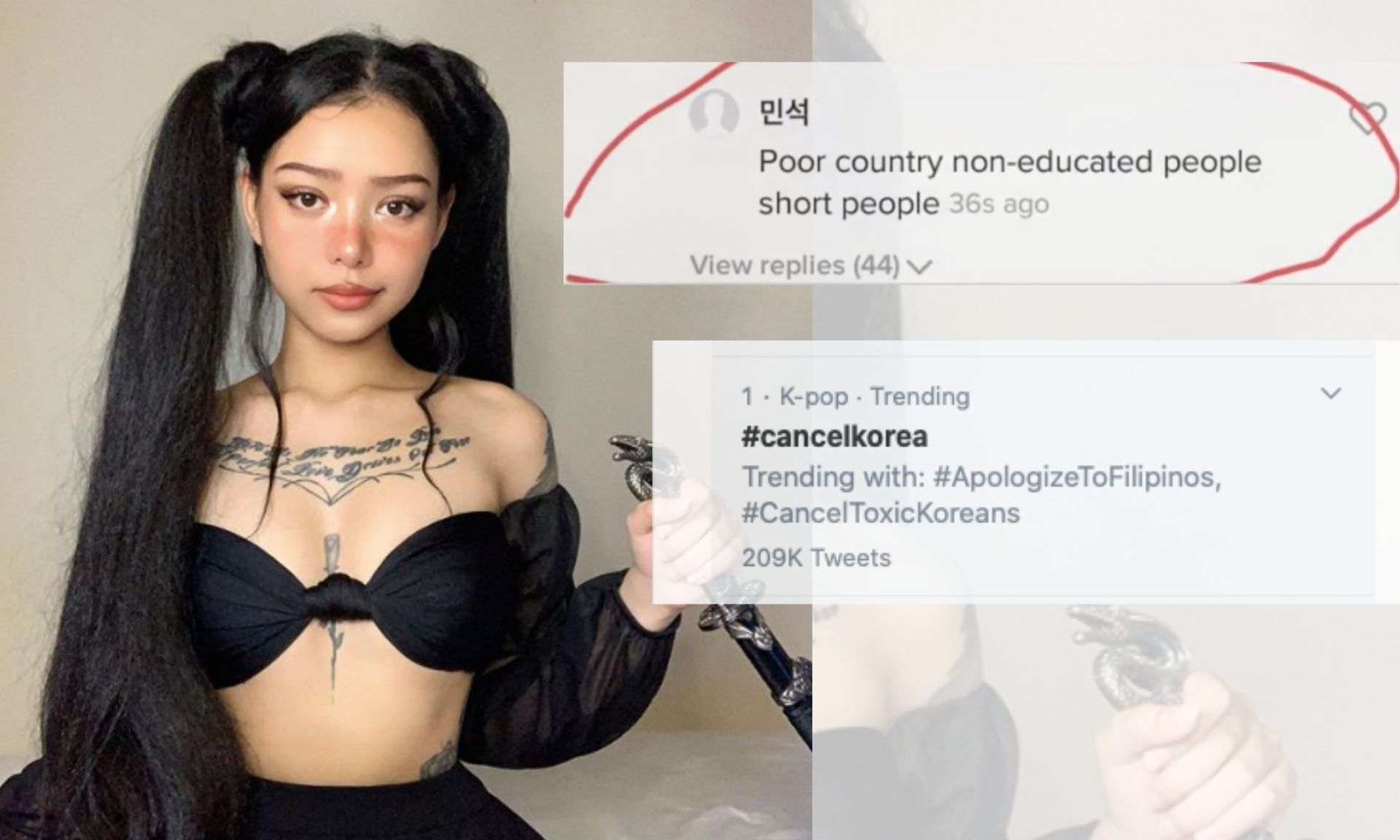 Pinoys Rally To Cancelkorea After Fil Am Influencer Bella Poarch Called Sho...