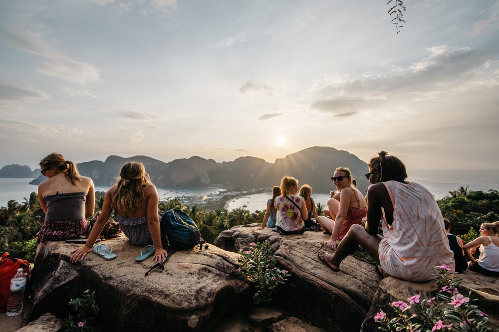 A file photo of tourists visiting Koh Phi Phi. Photo: Guy Houben / Coconuts
