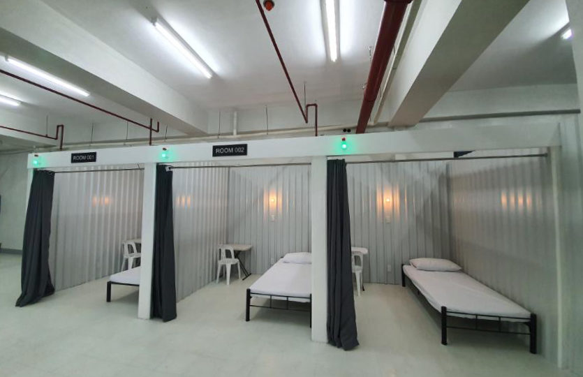 A COVID isolation facility <i></noscript>Photo: Department of Health / FB</i>