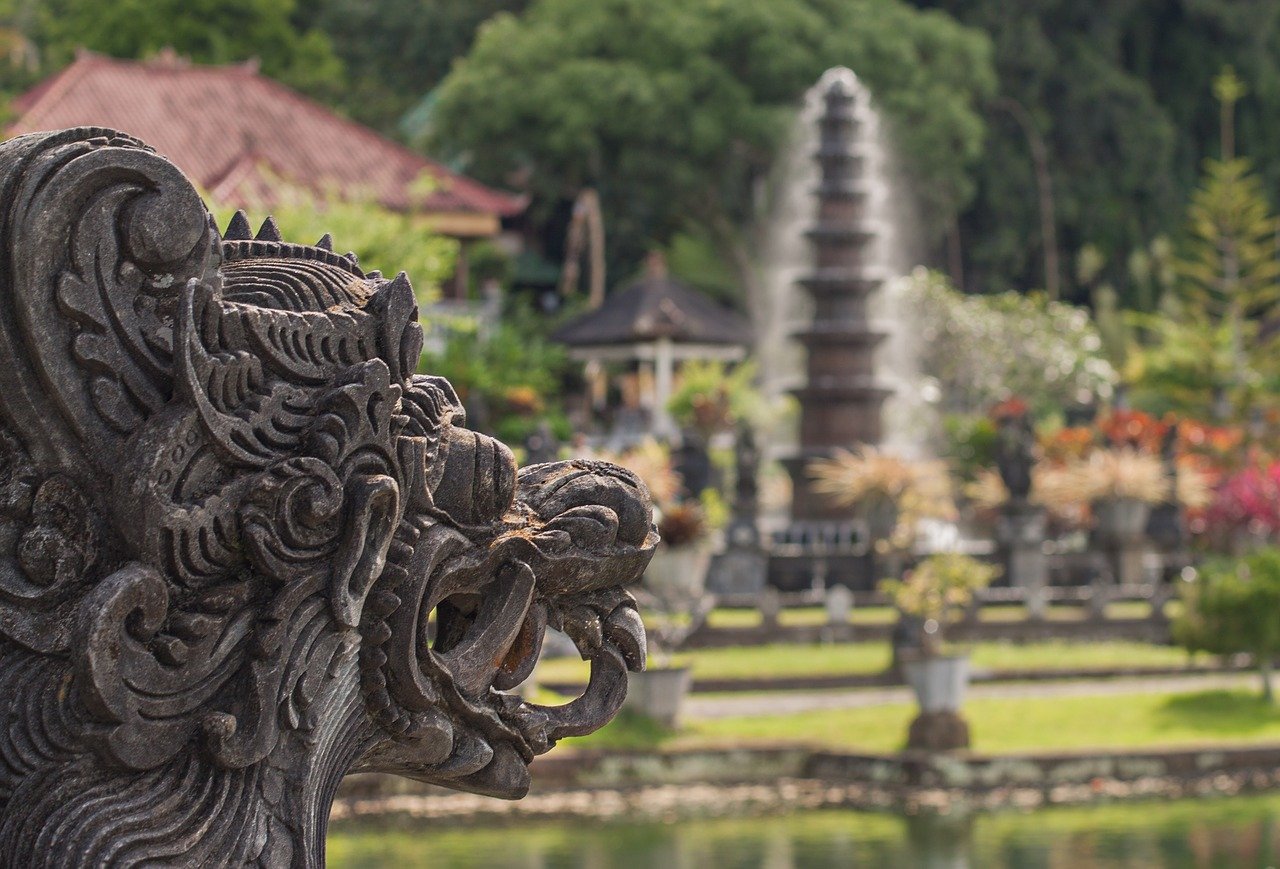 File photo taken at a water palace in Bali. Photo: Pixabay