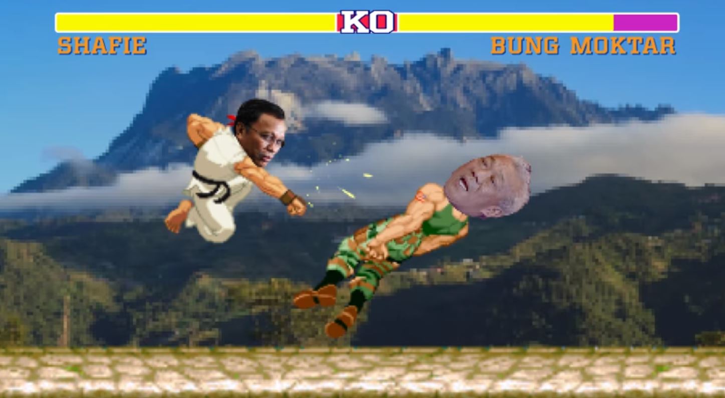 Screengrab from Street Fighter (Sabah Version) Episode Two. Photo: Democratic Action Party /Facebook
