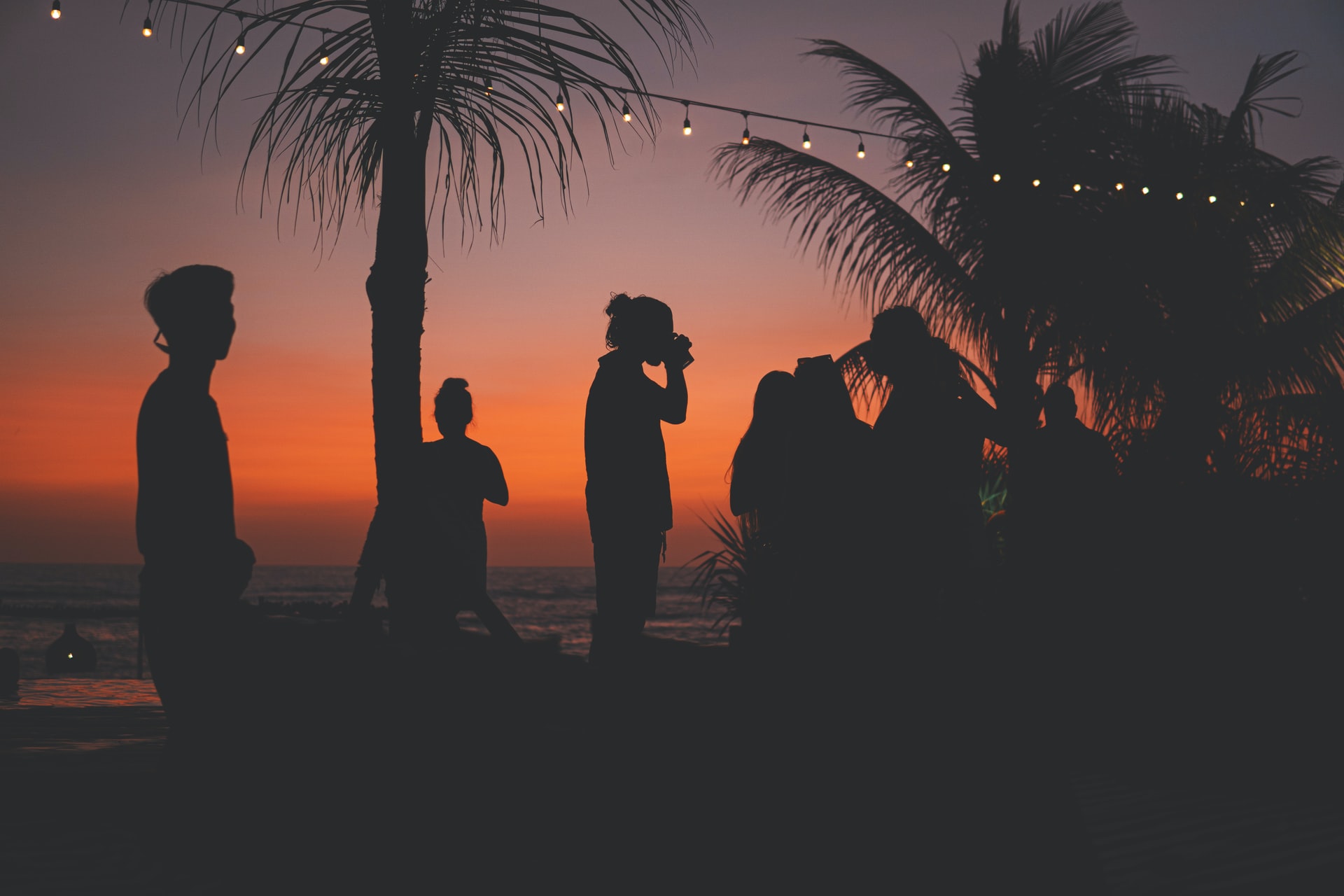 File photo of people hanging out on a beachside venue in Bali. Photo: Unsplash