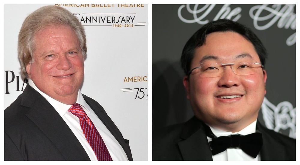 Elliott Broidy at left and Jho Low at right. Photos: Billybennight and Thesentral/Instagram
