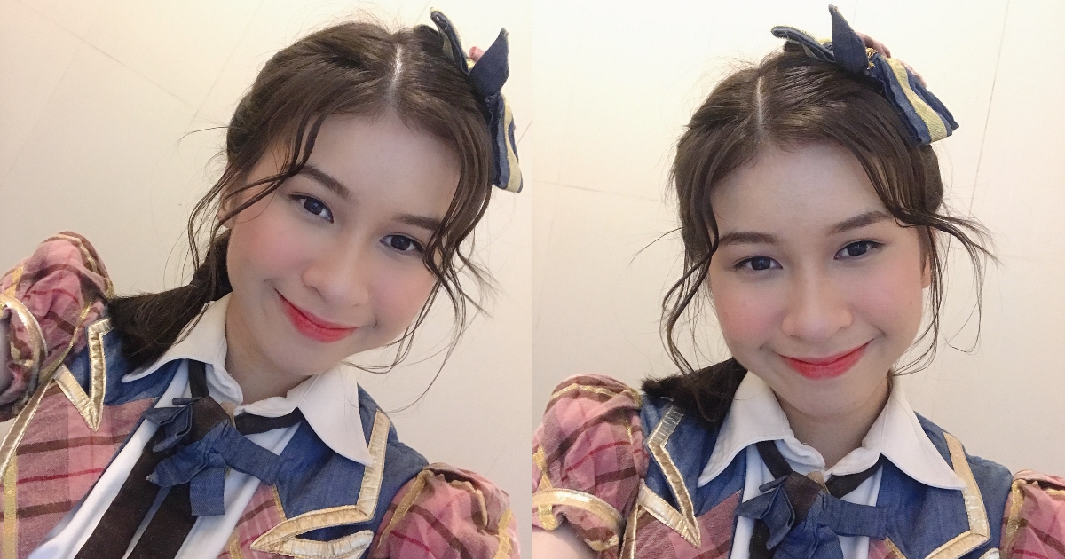 Febriola Sinambela AKA Olla, a member of idol group JKT48, had tested positive for coronavirus late last week and currently self-isolating at home. Photo: Twitter/@F_OllaJKT48