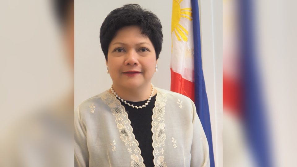 Ambassador Marichu Mauro. Photo: Philippine embassy in Brazil