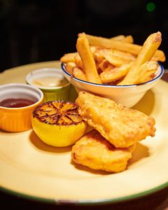 The Fishless N Chips (S). Image: Three Buns