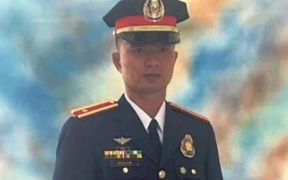 Lt. Christian Bolok. Photo: Philippine National Police